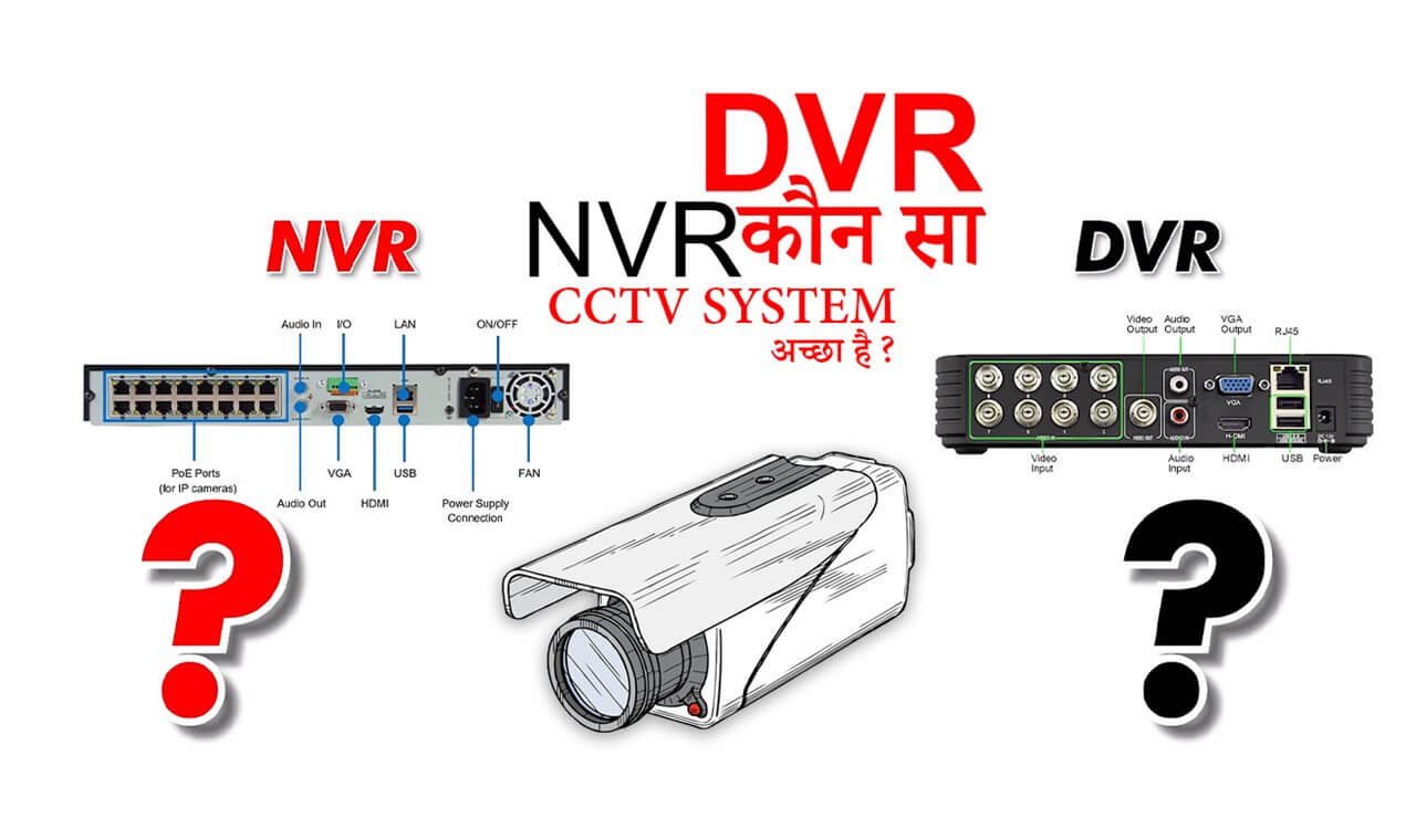 DIFFRENCE BETWEEN DVR VS NVR
