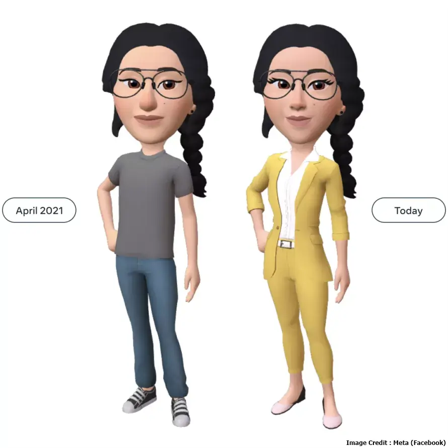 3D avatar Instagram and Messenger