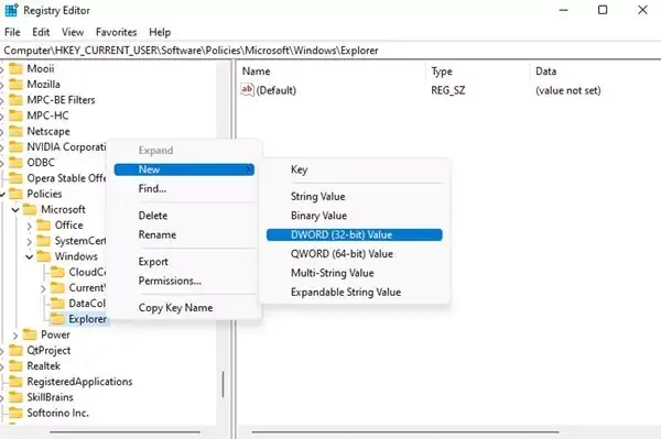 Disable Windows 11 Start Menu Web Results