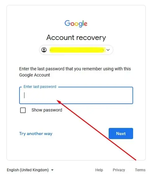Reset Password By Your last Remebered Password